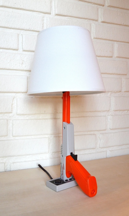 Nintendo Zapper Gun Lamp