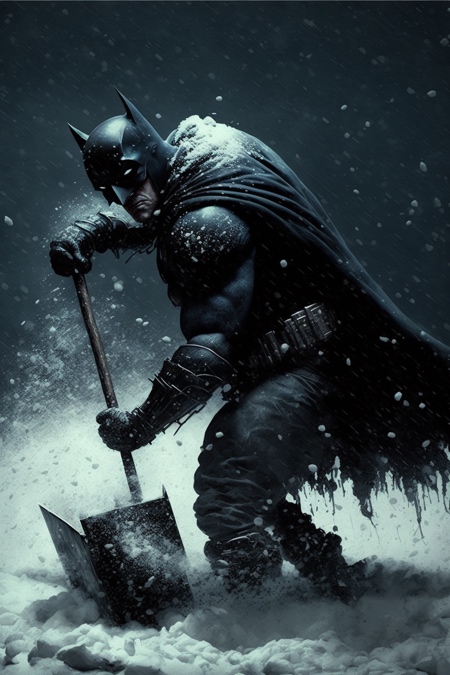 Batman Snow Shovel