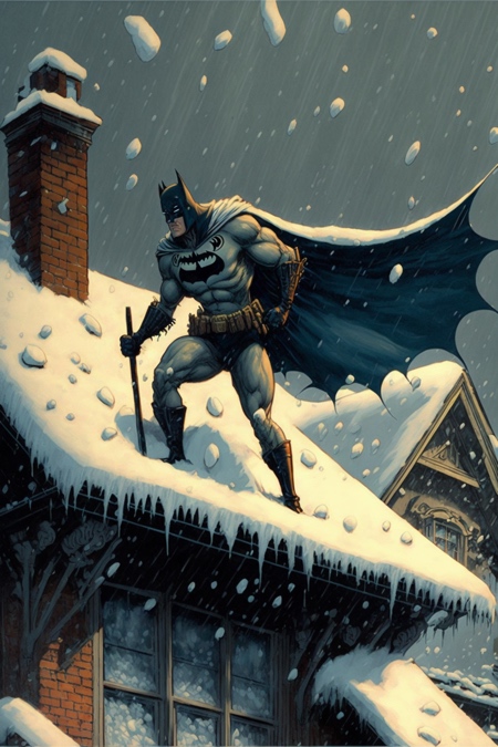 Batman Snow