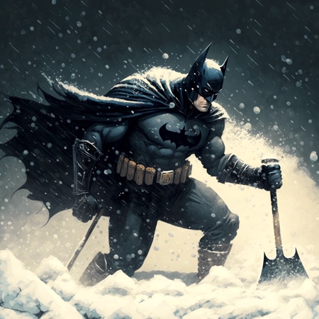 Dark Knight Snow