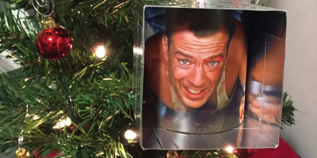 Die Hard Christmas Ornament