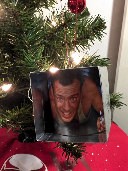 Bruce Willis Ornament