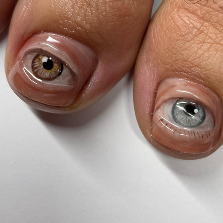 Eye Nail Art