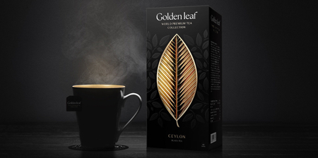 Golden Leaf Tea Packaging