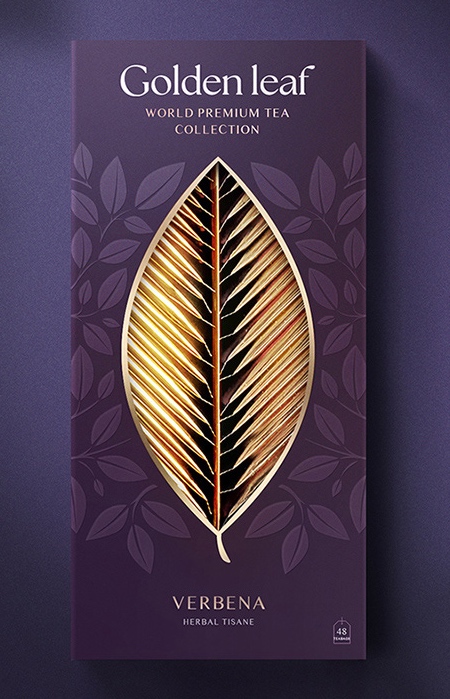 Leaf Shaped Tea Packaging