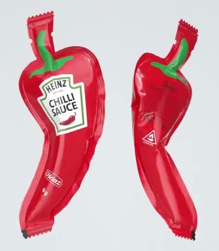 Pepper Shaped Heinz Chili Sauce