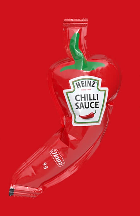 Heinz Chilli Sauce Packaging
