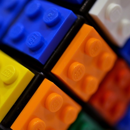 LEGO Bricks Rubik's Cube