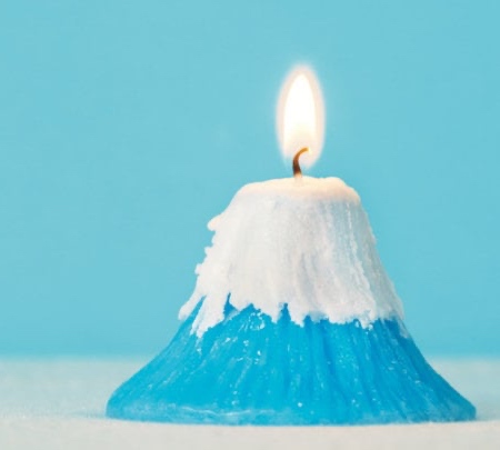 Mt. Fuji Candle