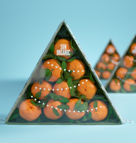 Tangerines Christmas Tree