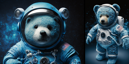 Astronaut Teddy Bears