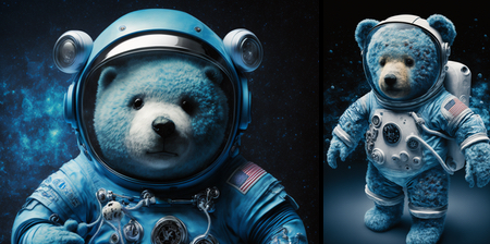 Astronaut Teddy Bears