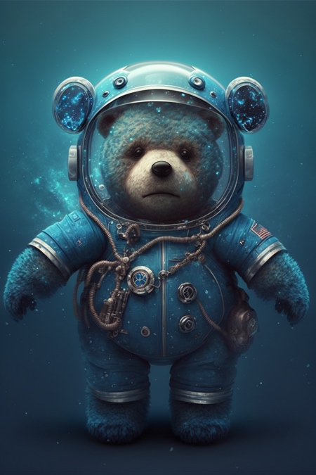 Bear Astronaut