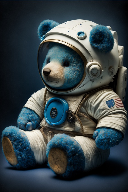 Toy Bear Astronaut