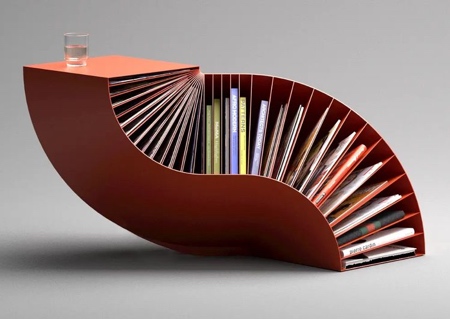 Bookshelf Coffee Table