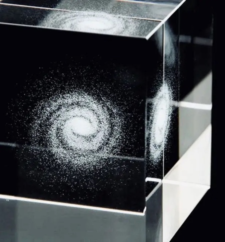 Galaxy Desk Sculpture