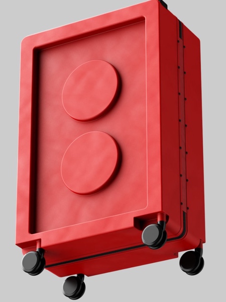 LEGO Luggage Bored Eye Design