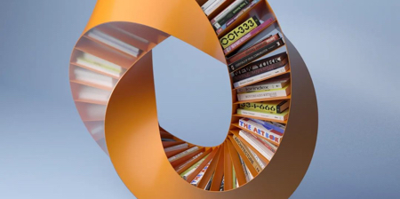 Mobius Bookcase