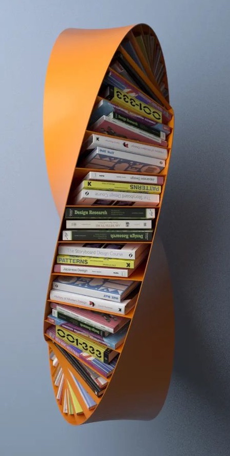 Möbius Strip Bookcase