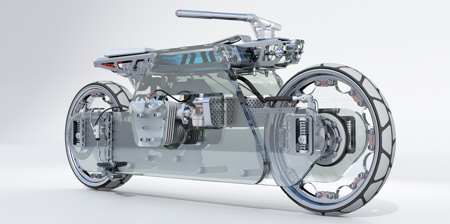 Bulletproof Glass Motorcycle