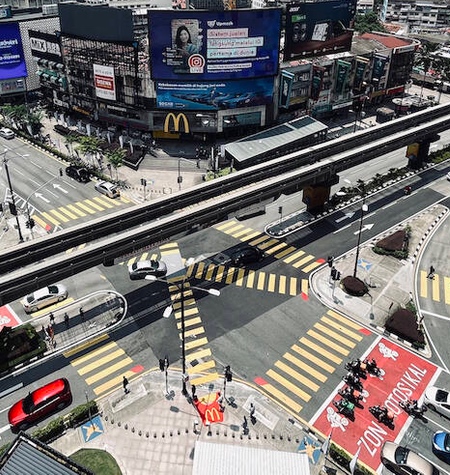 McDonald’s Fries Pedestrian Crossing