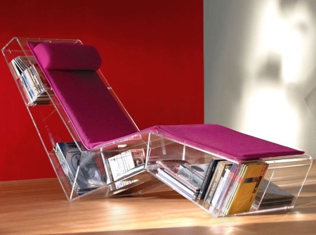 Bookshelves Lounge Chair