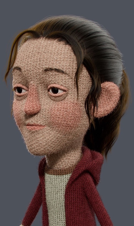 Crocheted Ellie Williams