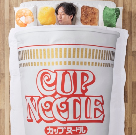 Instant Noodles Bed Sheets