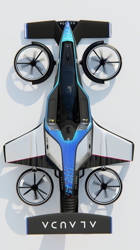 Flying Racing Car