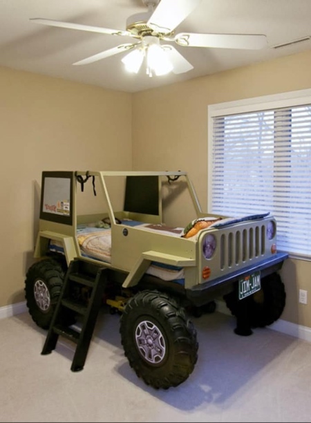 Jeep Shaped Bed