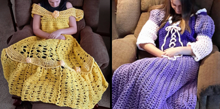 Disney Princess Dress Blankets