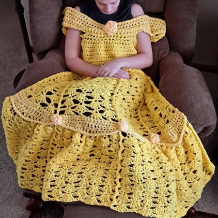 Disney Princess Dress Blanket