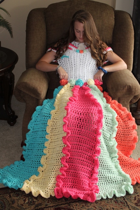 Carol Hladik Princess Dress Blanket