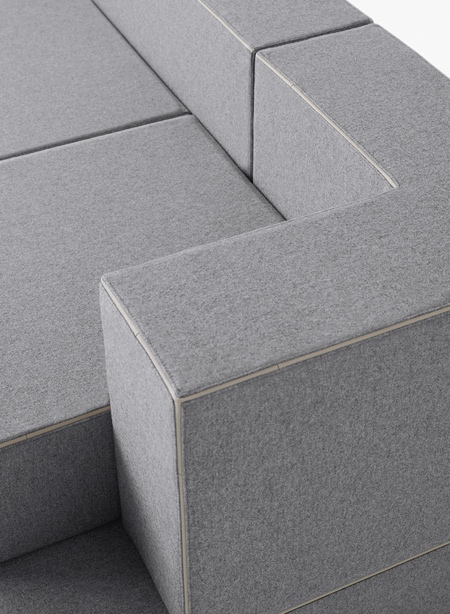 Nendo Brick Sofa