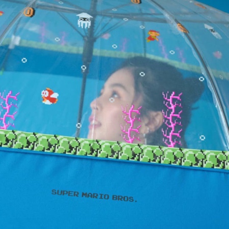 Super Mario Underwater Level Umbrella