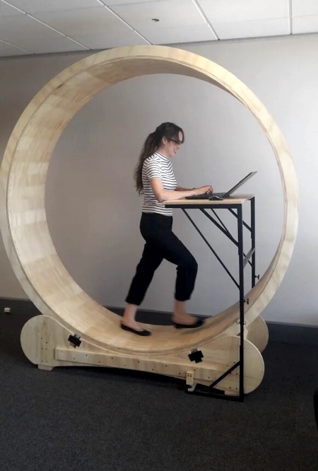 Hamster Standing Desk