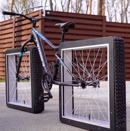 Square Wheels Bike