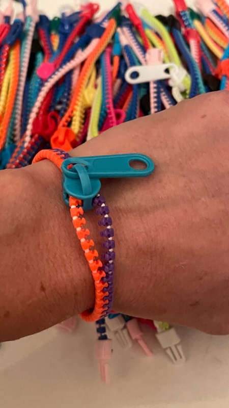 Fidget Zipper Bracelet