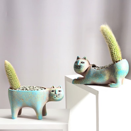 Cat Planters