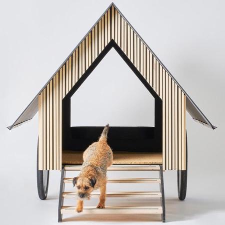Dog House with Wheels