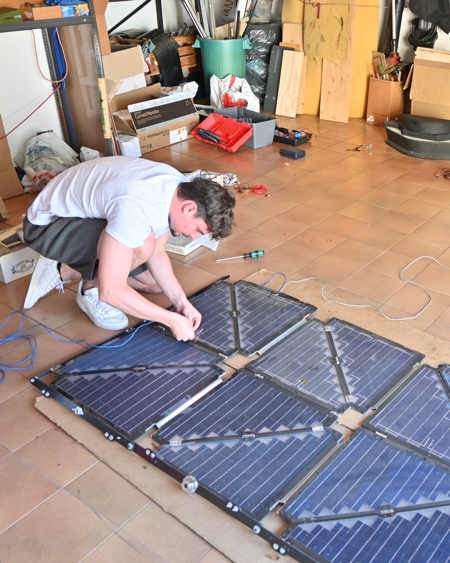 Origami Solar Panels by Levante
