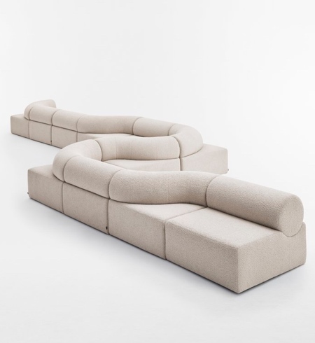 Pipeline Sofa by Alexander Lotersztain