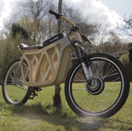 Electraply The Wooden e-bike