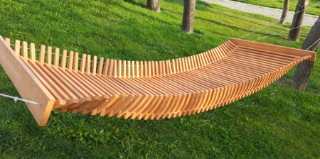 Wooden Hammock Swing