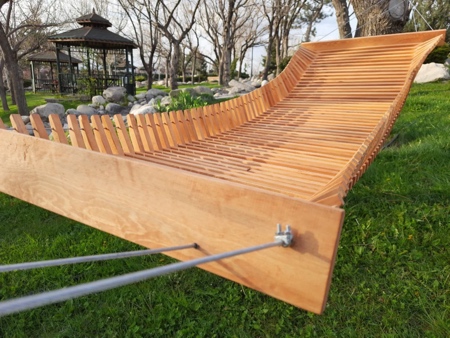 Hammock Made out of Wood