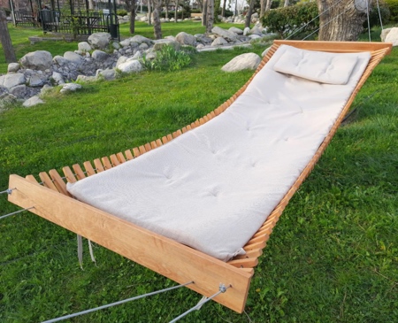 Handmade Wooden Hammock Swing