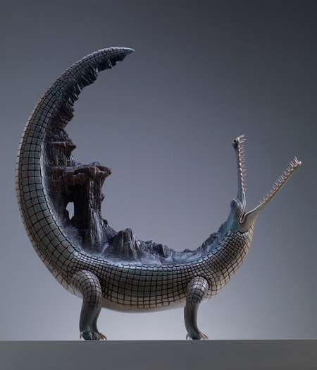مجسمه های حیوانات ساخته شده توسط وانگ رولین