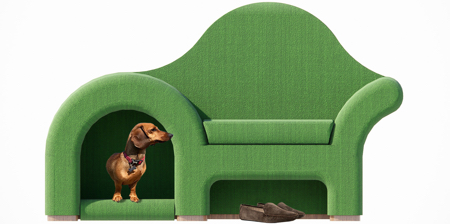 Dog House Chair