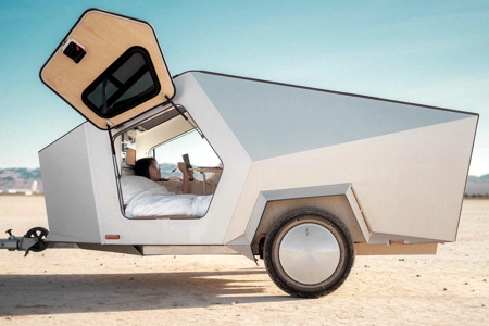 Futuristic Teardrop Trailer