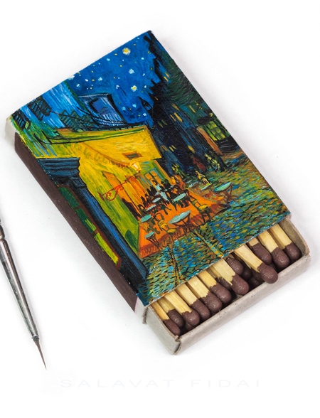 Vincent Van Gogh Matchbox Art